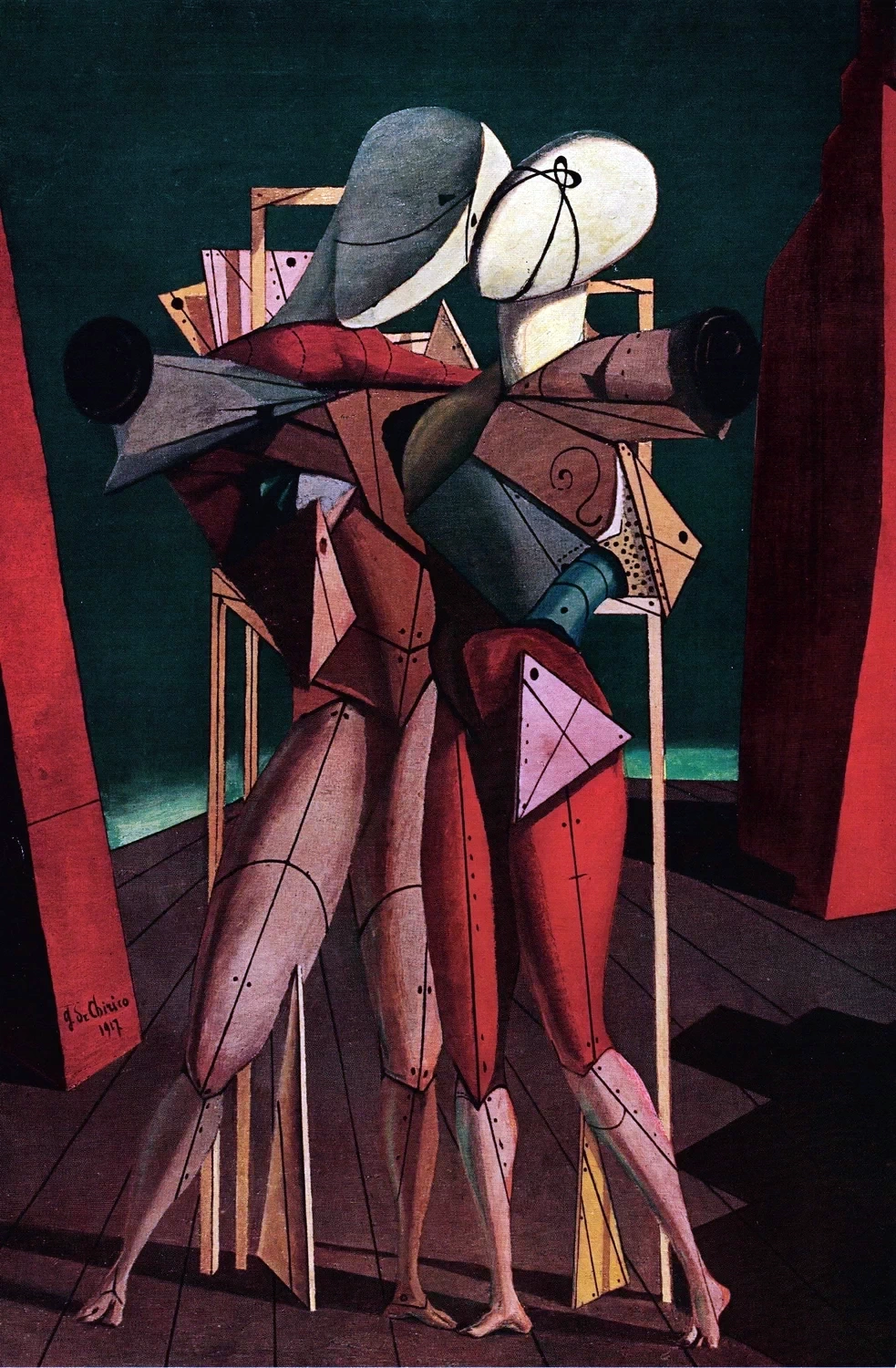 Giorgio De Chirico - Ettore e Andromaca, 1917, ex collezione Pietro Feroldi